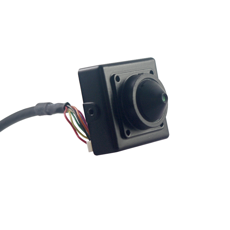 5V700线迷你CCD小方形摄像机（25X25MM）带菜单（或操作键）子弹头