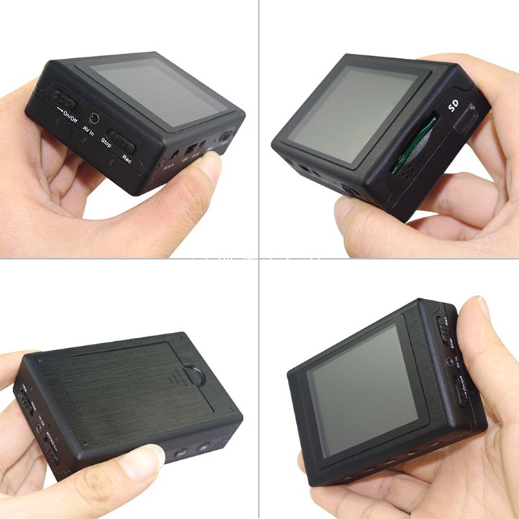 便携式SD卡音视频记录仪 手持式音视频录像机 2.4G无线遥控